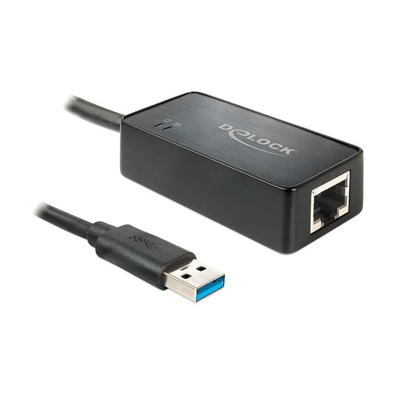 Delock Adaptér USB 3.0 > Gigabit LAN 10/100/1000 Mb/s 1