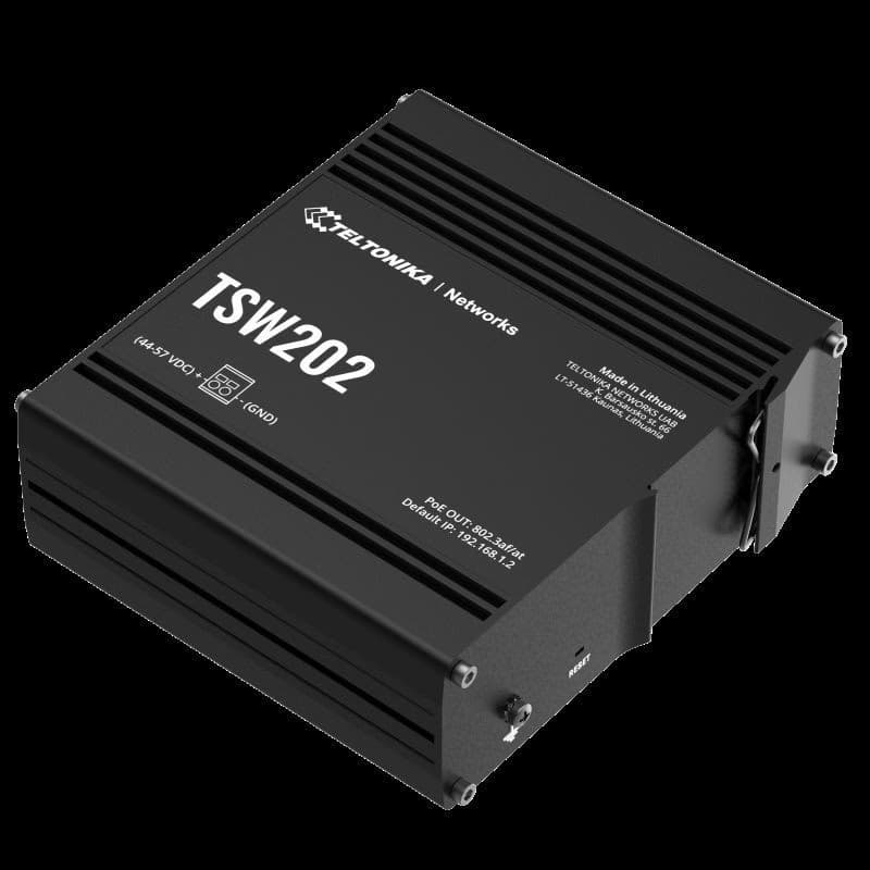 Teltonika PoE+ L2 Managed Switch 8 10/100/1000, 2x SFP - TSW202 2