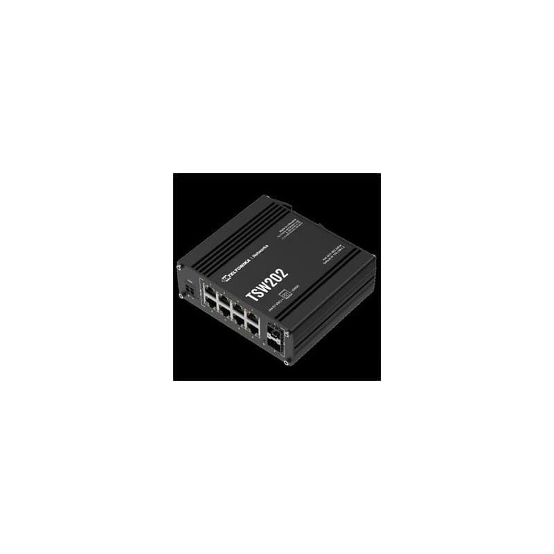Teltonika PoE+ L2 Managed Switch 8 10/100/1000, 2x SFP - TSW202 4