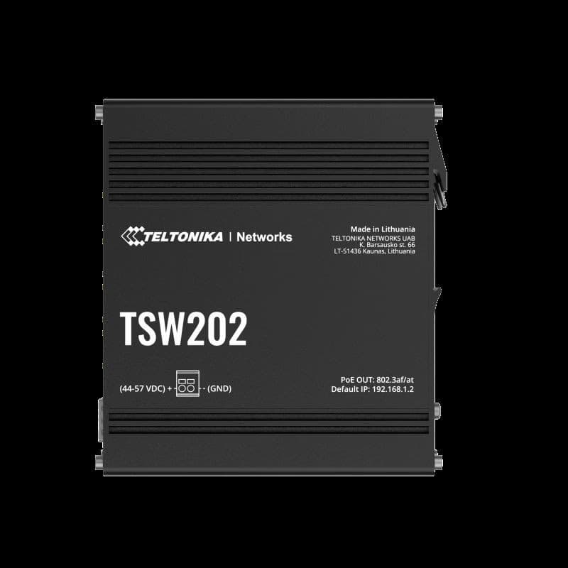 Teltonika PoE+ L2 Managed Switch 8 10/100/1000, 2x SFP - TSW202 6