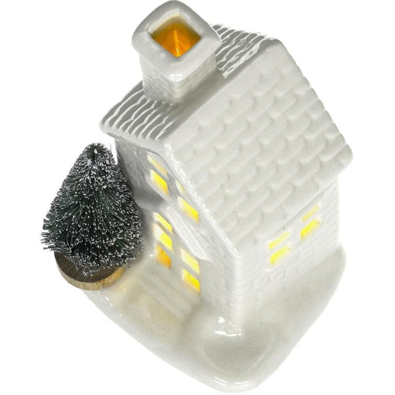 RXL 391 Porcelán domček LED 11,5cm RETLUX 4
