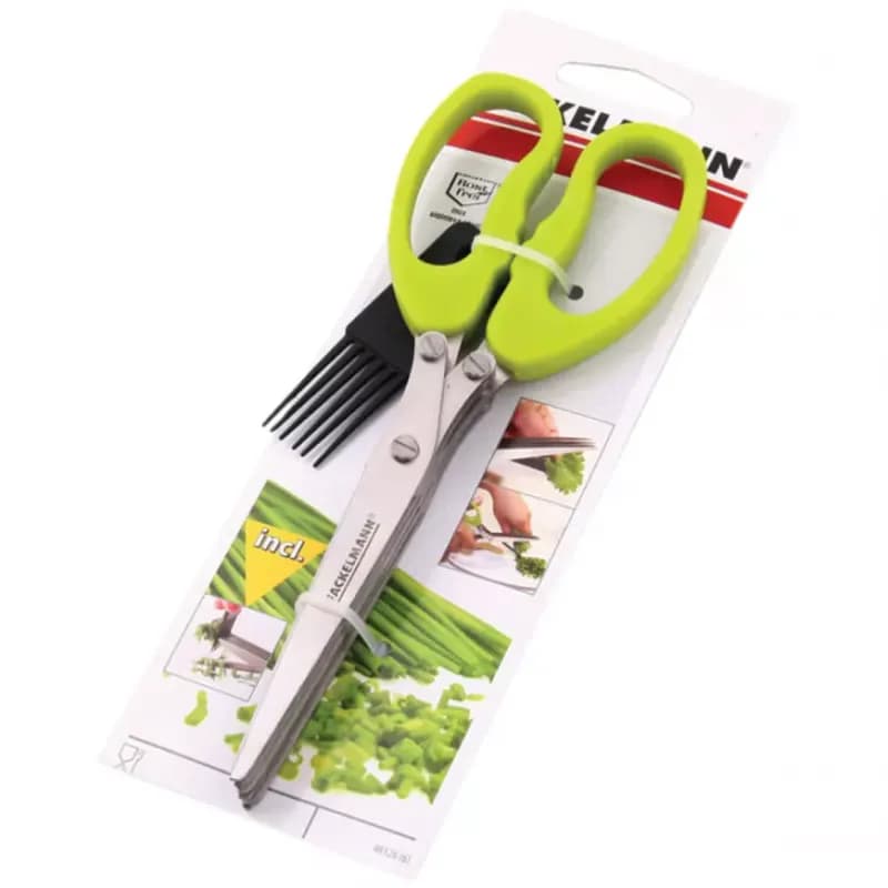 Nožnice na bylinky + štetec na čistenie 48126 1