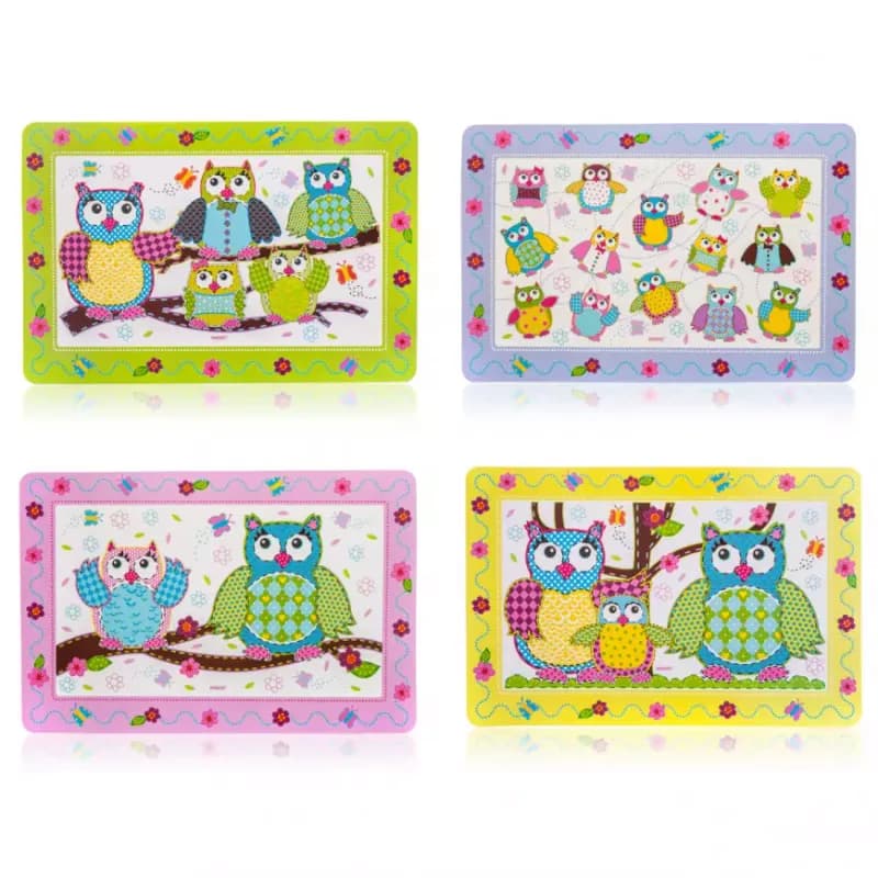 Plastové podložky 43x28cm Owl 1