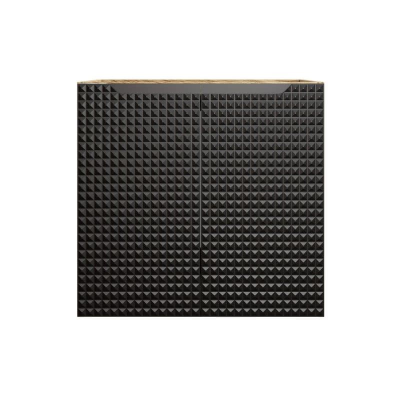 ArtCom Skrinka pod umývadlo LUXOR Black 82-60-2D | 60 cm s dvierkami 5