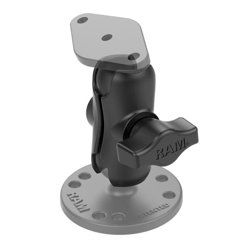 RAM Mounts rameno krátke, kovové, pre 1" guľové čapy (celková dĺžka 60 mm), RAM-B-201U-A 2