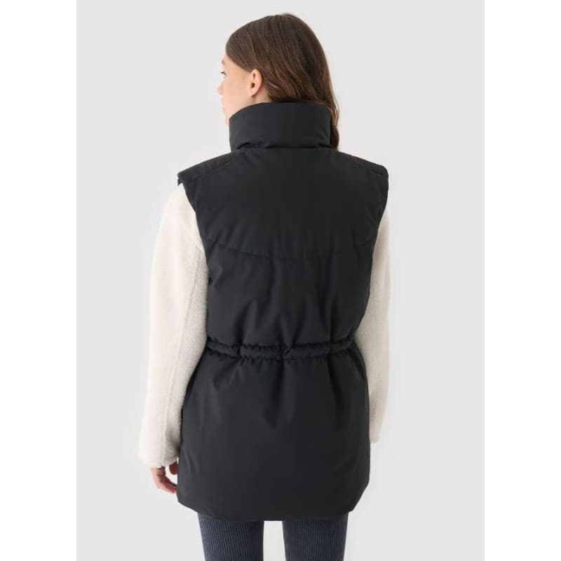 Dámska vesta 4F VEST JACKET-WAW24TVJAF135-20S-DEEP BLACK 3