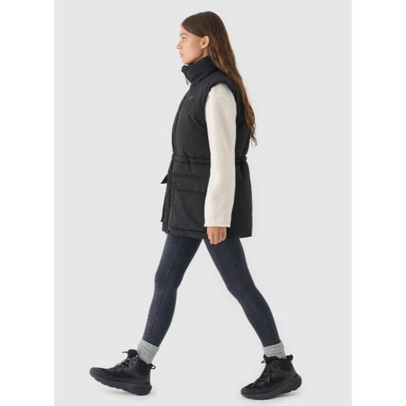 Dámska vesta 4F VEST JACKET-WAW24TVJAF135-20S-DEEP BLACK 6