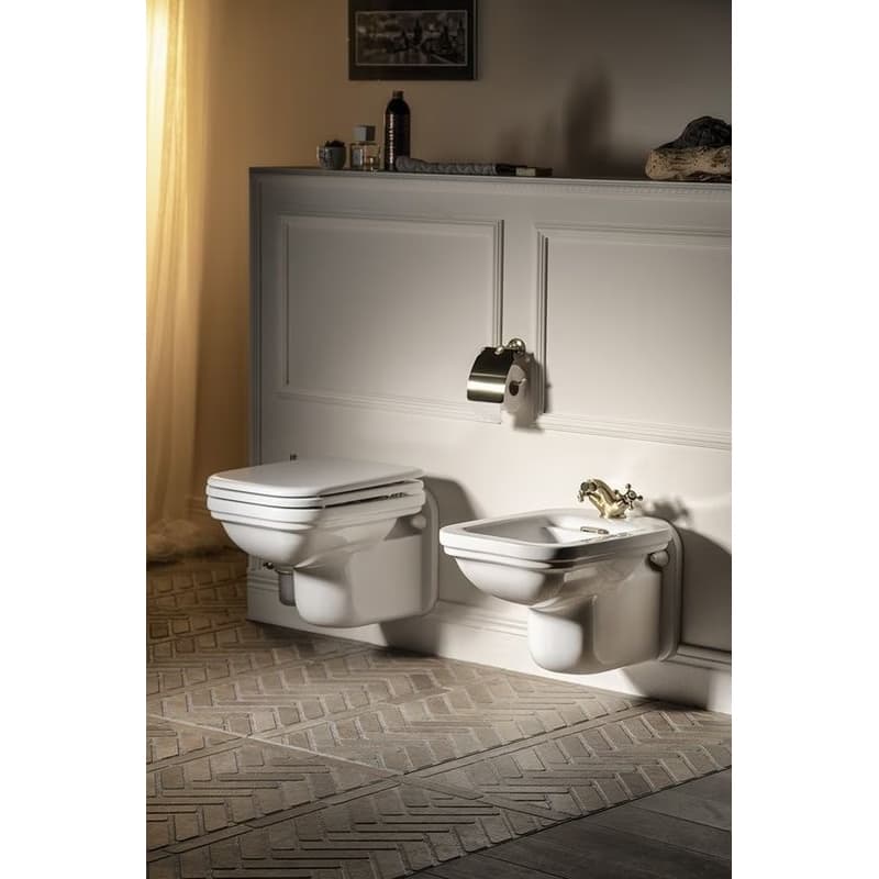 KERASAN - WALDORF závesná WC misa, 37x55cm, biela 411501 4