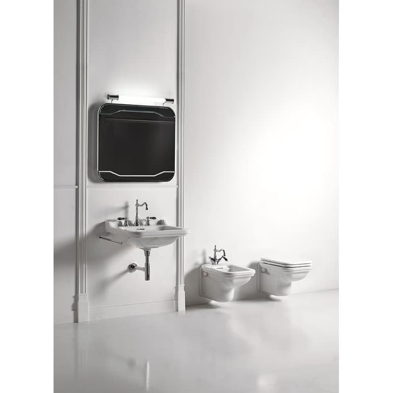KERASAN - WALDORF závesná WC misa, 37x55cm, biela 411501 5