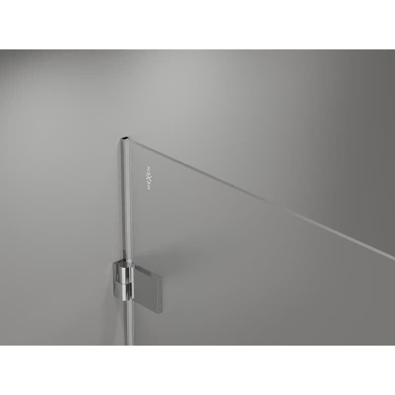 MEXEN/S - Lunar-B sprchové dvere krídlové pravé 80, transparent, chróm 832-080-000-01-00-P 3