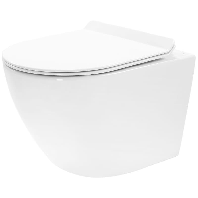 REA - Set WC závesnej misy + bidetu CARTER biely KPL-C1400 3