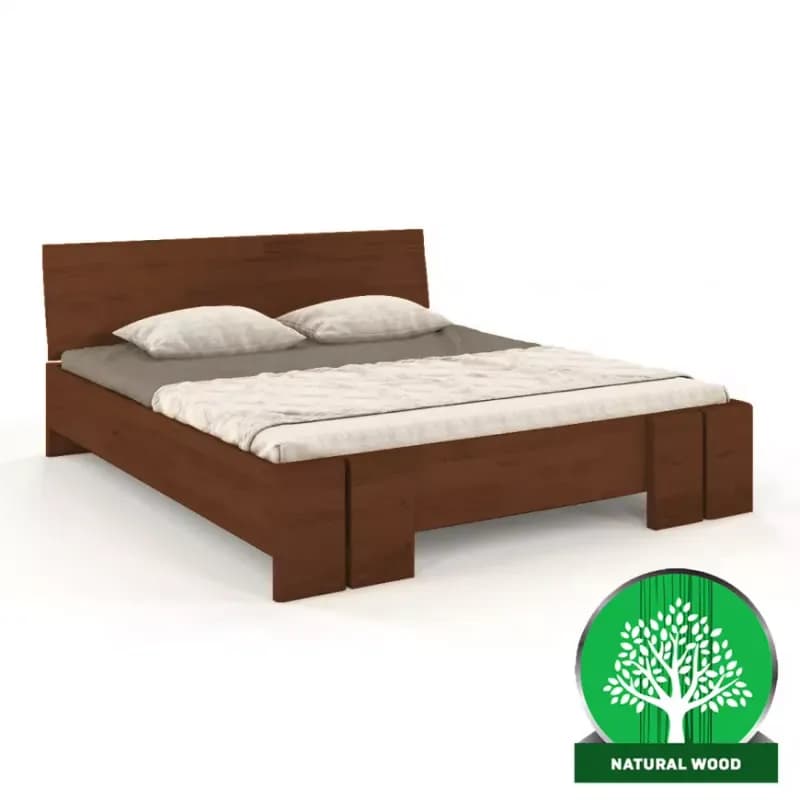 Posteľ borovicová Skandica Vestre maxi 140X200 orech 1