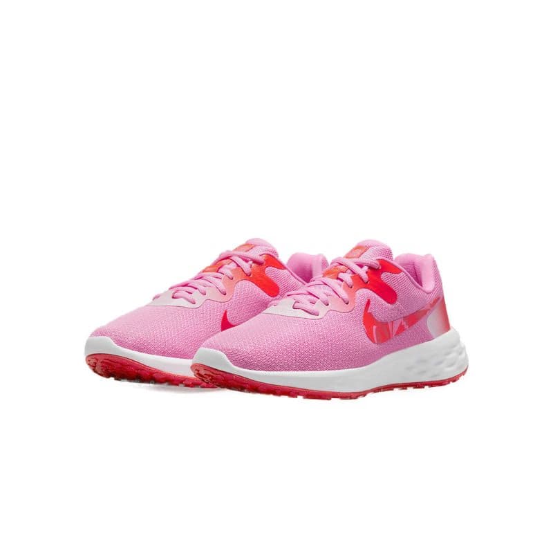 Dámska športová obuv (tréningová) NIKE Revolution 6 NN pink glow hyper pink punch bright crimson 4