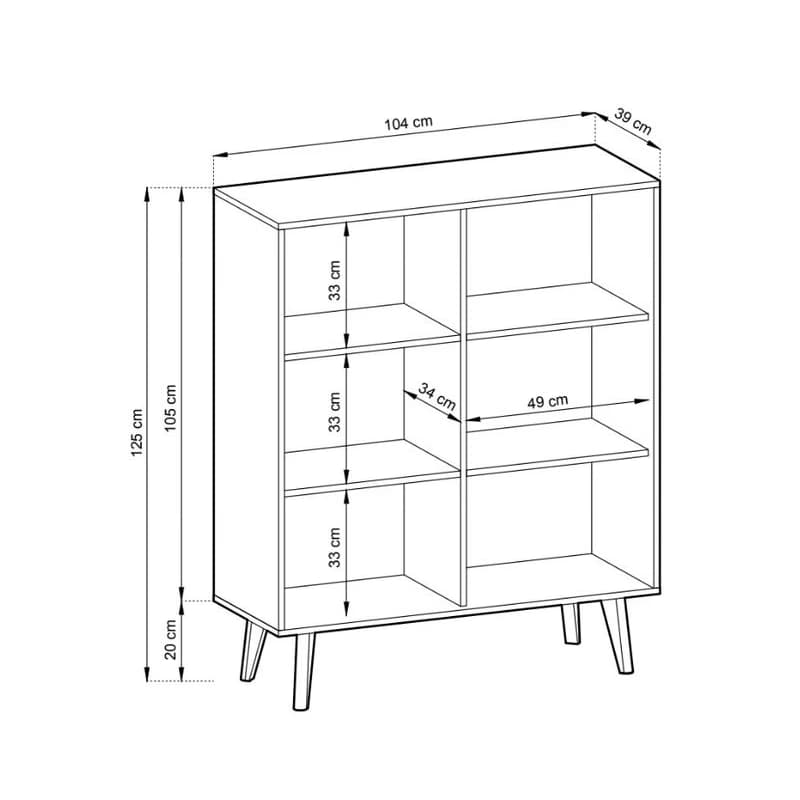 ArtPS Komoda SALLOW KD104 6