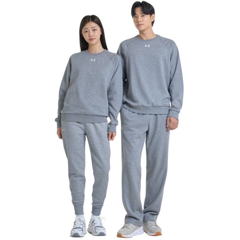Pánska zateplená mikina UNDER ARMOUR UA Rival Fleece Crew-GRY I 6