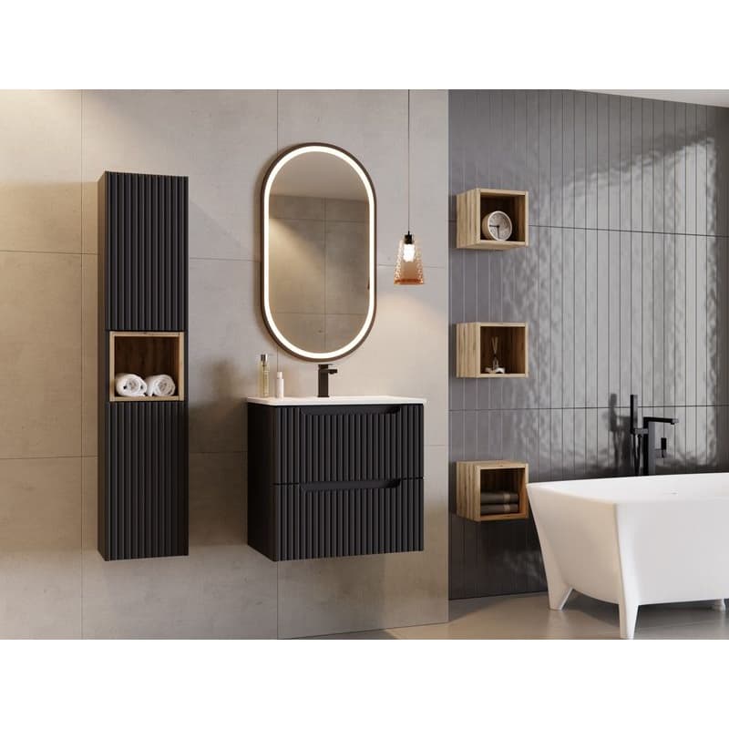 ArtCom Kúpeľňový komplet NOVA Black 60/1
