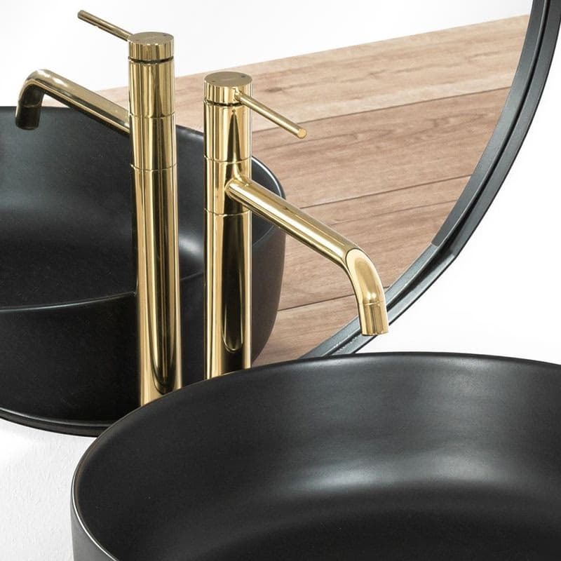REA - Umývadlová Lugano Gold vysoká REA-B5002 3