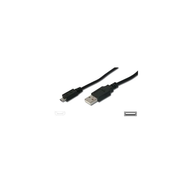 PremiumCord Kábel micro USB 2.0, AB 3m
