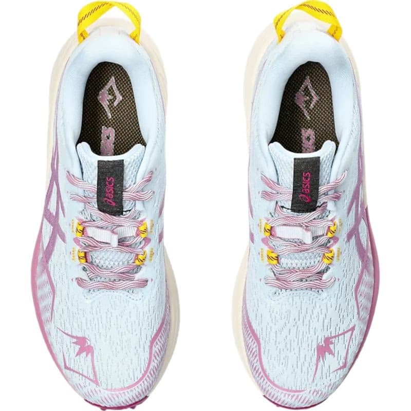 Dámska bežecká trailová obuv ASICS Fuji Lite 4 light blue blackberry 3