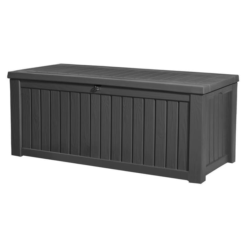 KETER Úložný box WOODROCK 570L | grafit 3
