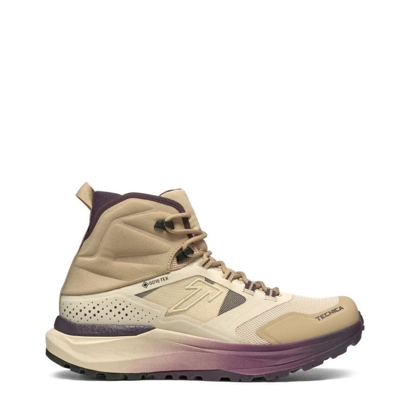 Dámska členková turistická obuv TECNICA Agate S MID GTX, beige violet 2