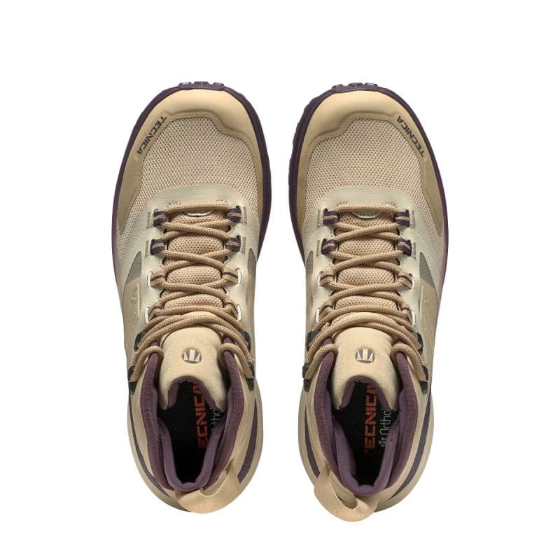 Dámska členková turistická obuv TECNICA Agate S MID GTX, beige violet 4