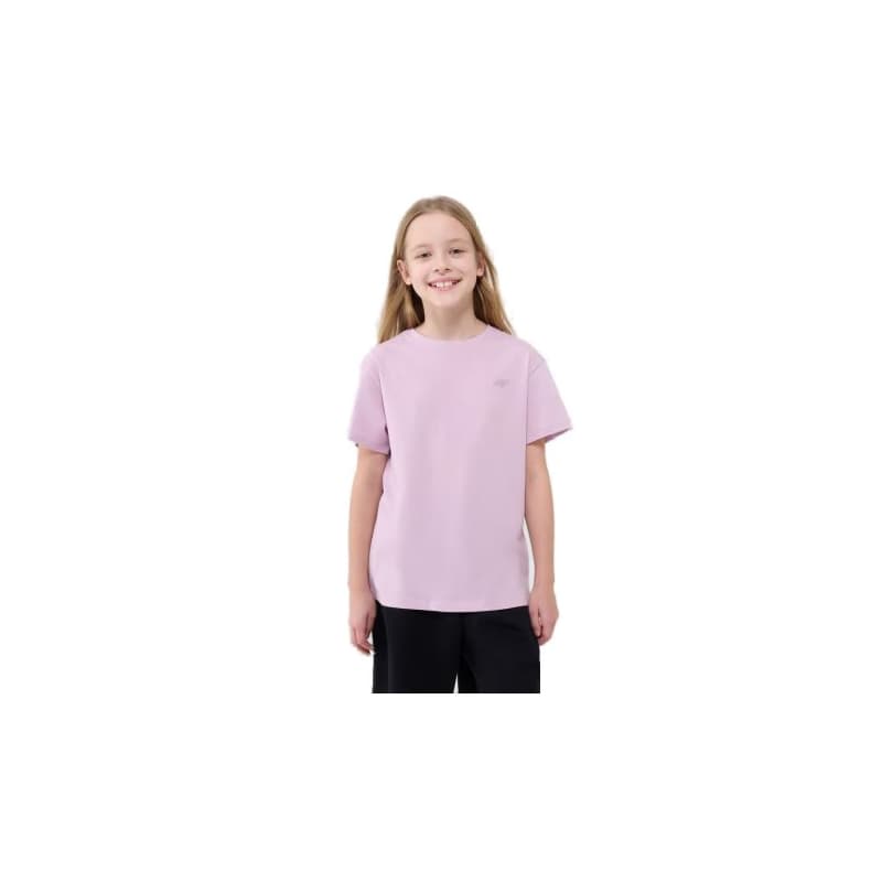 Dievčenské tričko s krátkym rukávom 4F JUNIOR TSHIRT F2326-56S-LIGHT PINK 1