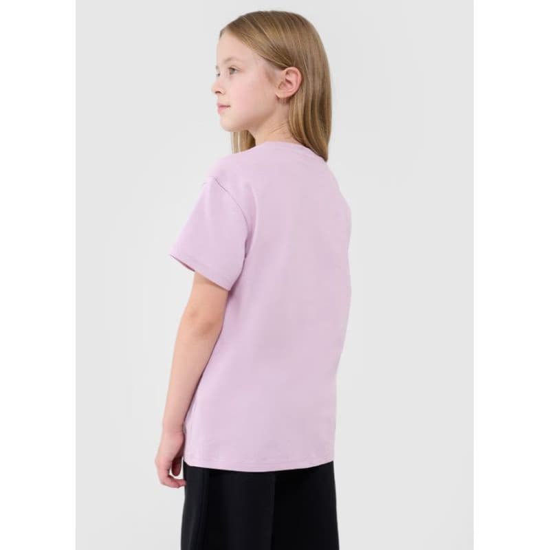 Dievčenské tričko s krátkym rukávom 4F JUNIOR TSHIRT F2326-56S-LIGHT PINK 3