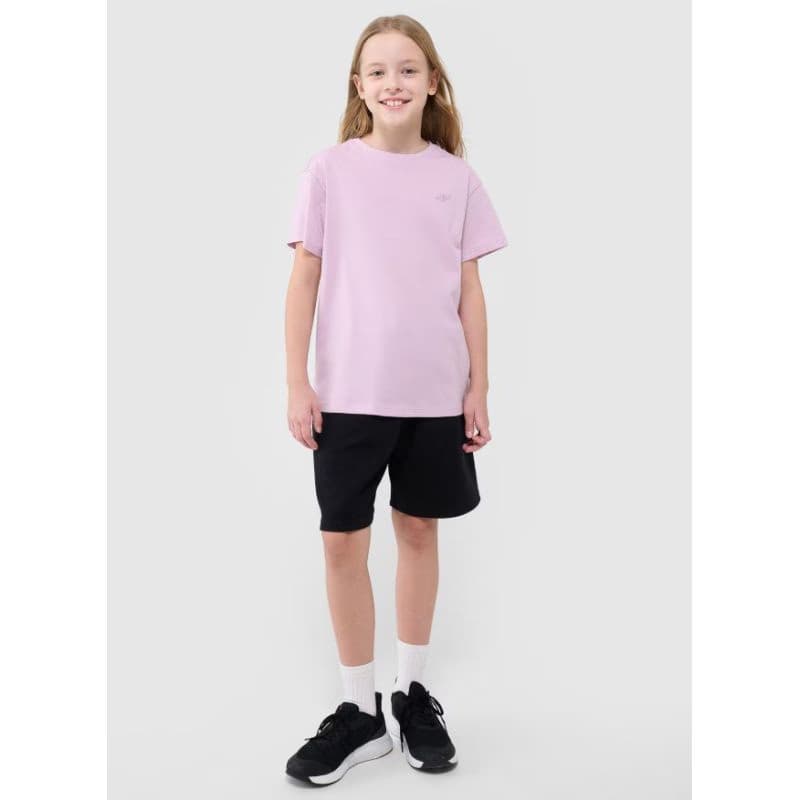 Dievčenské tričko s krátkym rukávom 4F JUNIOR TSHIRT F2326-56S-LIGHT PINK 4