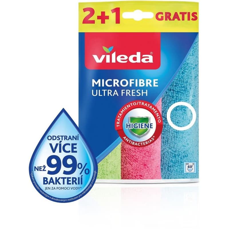 ULTRA FRESH MIKROHADRIAK 2+1KS VILEDA 3