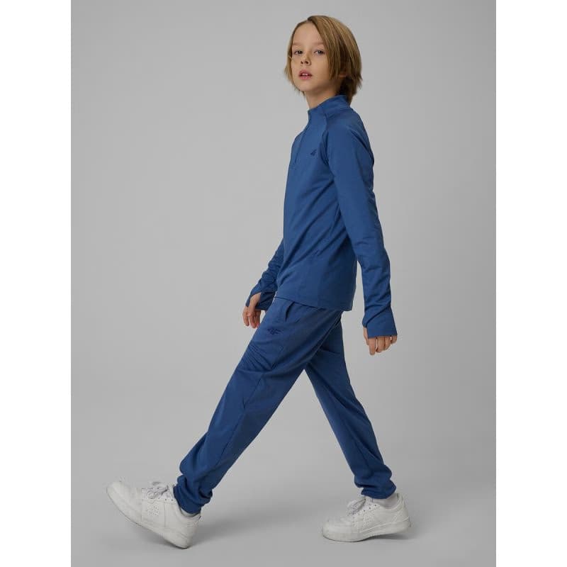 Chlapčenské tepláky 4F JUNIOR TROUSERS FNK M1152-31S-NAVY 5