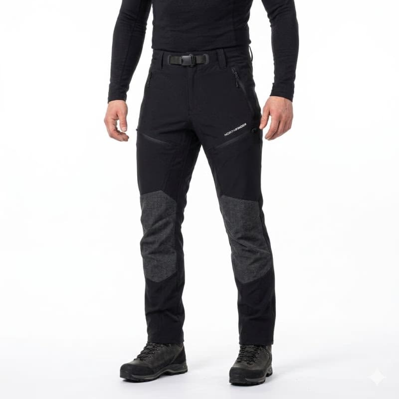Pánske turistické nohavice NORTHFINDER LEONE-270blackblack 2