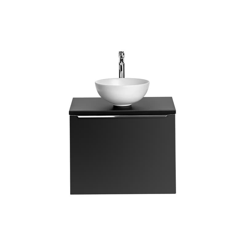 ArtCom Kúpeľňová skrinka s umývadlom a doskou SANTA FE Black DU60/1 | 60 cm 2