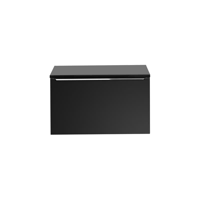 ArtCom Kúpeľňová skrinka s umývadlom a doskou SANTA FE Black DU60/1 | 60 cm 5
