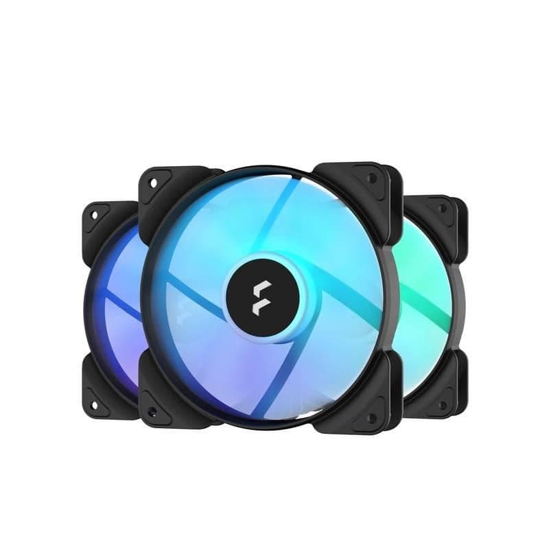 Fractal Design Aspect 12 RGB PWM Black Frame 3-pack 1
