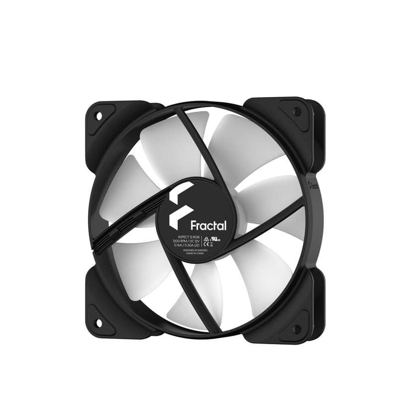 Fractal Design Aspect 12 RGB PWM Black Frame 3-pack 3