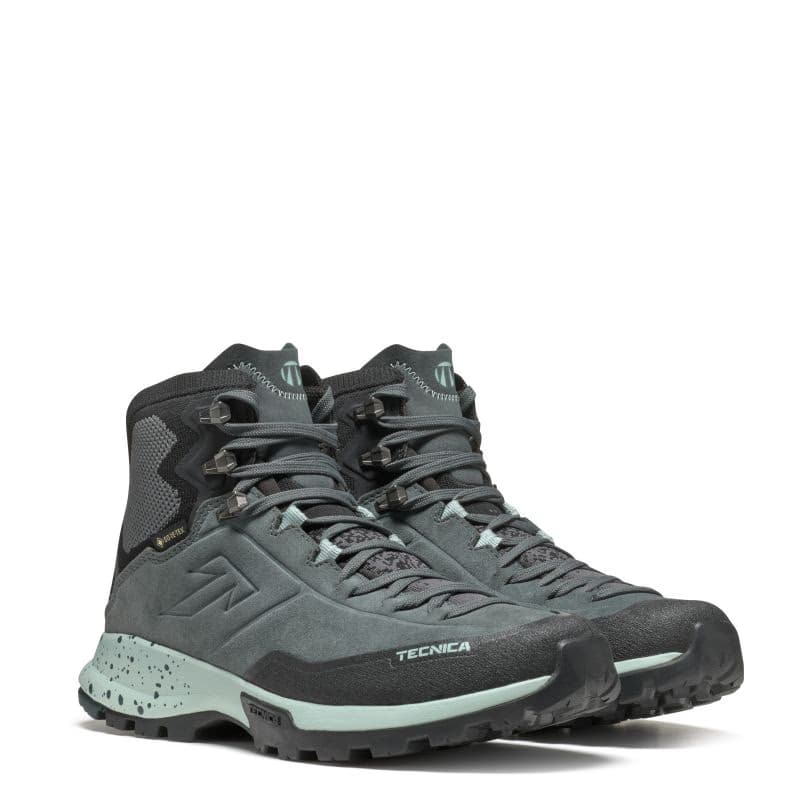 Dámska členková turistická celokožená obuv TECNICA Forge Hike MID GTX Ws, navy grey light blue 4