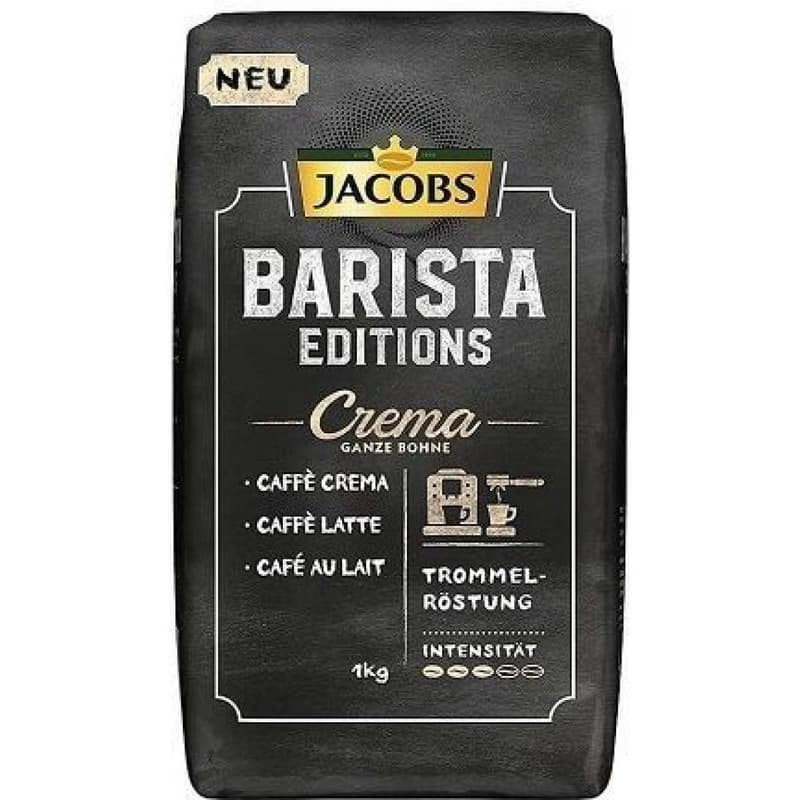 CREMA 1KG ZRNK.KÁVA JACOBS BARISTA 2