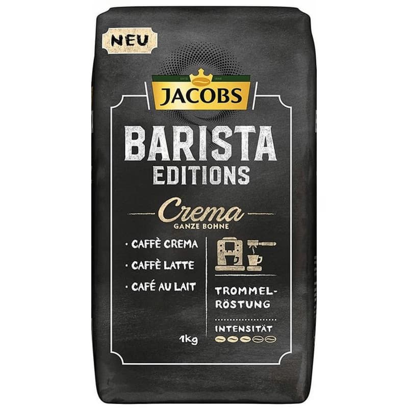 CREMA 1KG ZRNK.KÁVA JACOBS BARISTA 4