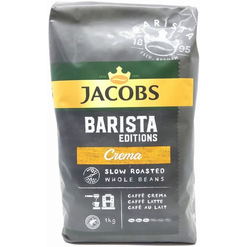 CREMA 1KG ZRNK.KÁVA JACOBS BARISTA 5