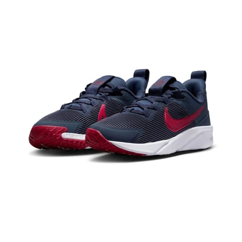 Chlapčenská športová obuv (tréningová) NIKE Star Runner 4 K thunder blue gym red black white 3