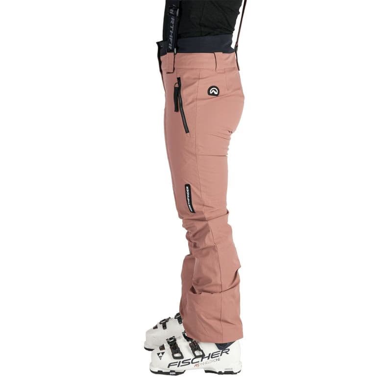 Dámske lyžiarske nohavice NORTHFINDER MYLEE-521roseblack 3