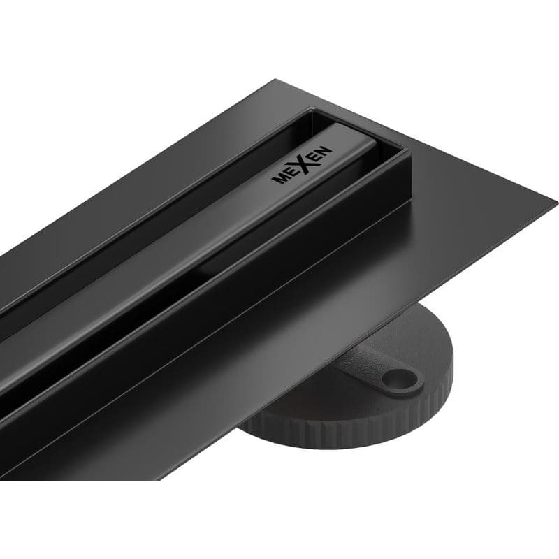 MEXEN - Flat 360 Slim žľab otočný 120 cm čierna 1741120 1