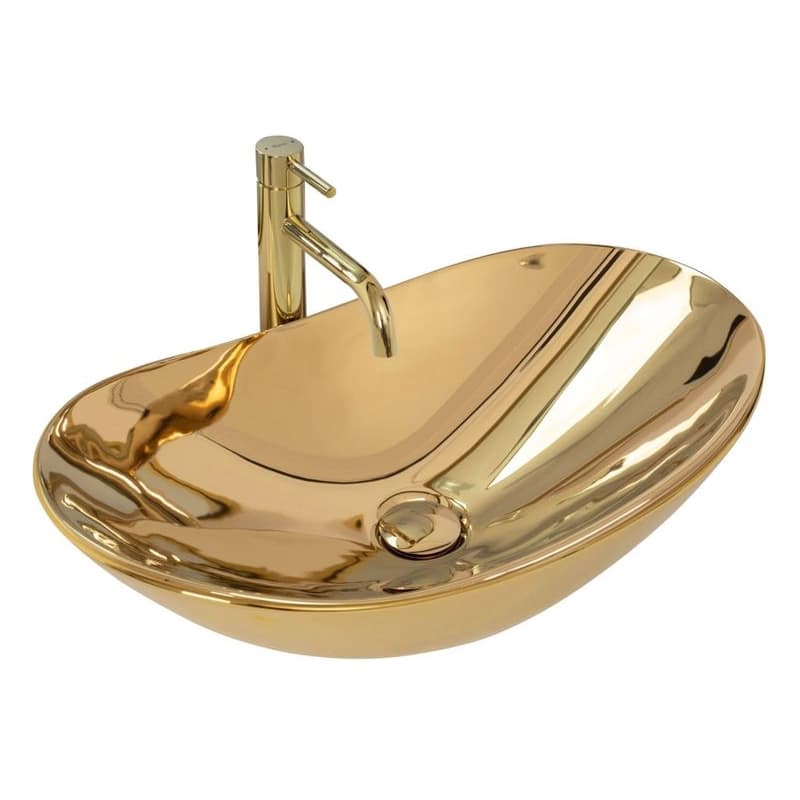REA - Umývadlo na dosku Royal Gold REA-U4545 1