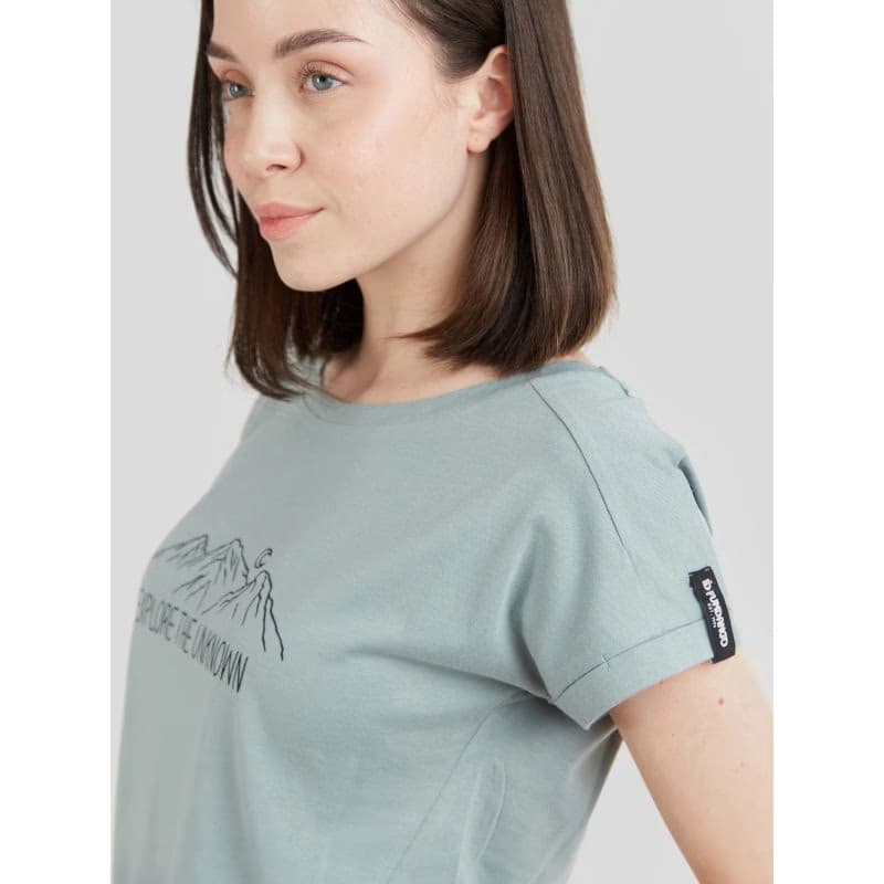 Dámske turistické tričko s krátkym rukávom FUNDANGO Atmos T-shirt-524-mint 5