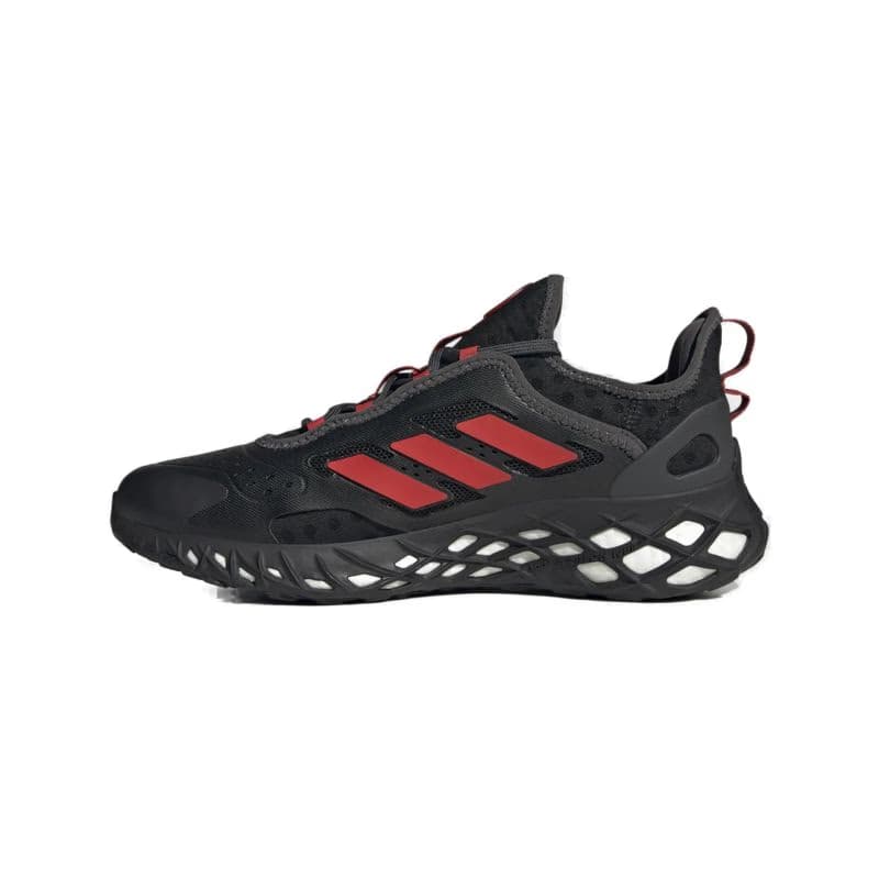 Pánska rekreačná obuv ADIDAS Web Boost core black red carbon 2