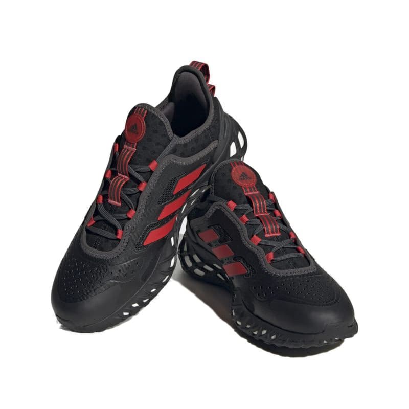 Pánska rekreačná obuv ADIDAS Web Boost core black red carbon 4