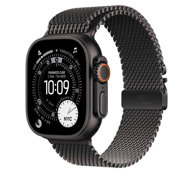 Watch Acc/49/Black Titanium Milanese Loop - S 2