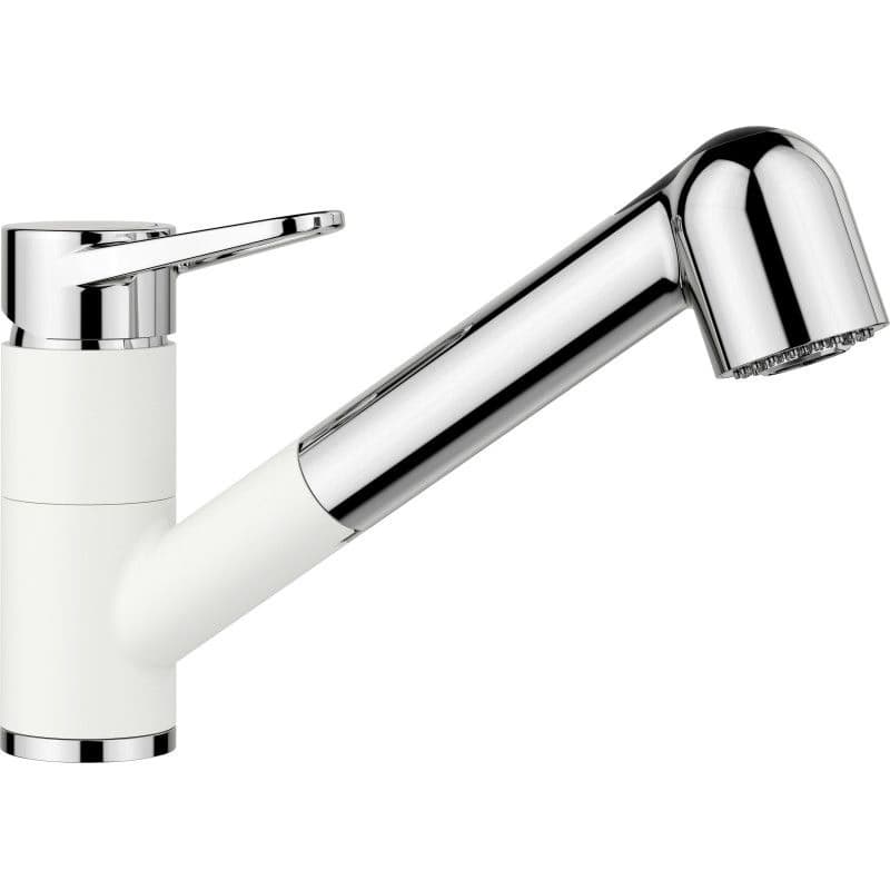 Blanco Wega II-S silgranit/chróm biela + Dodatočná extra zľava 5% po vložení do košíku !