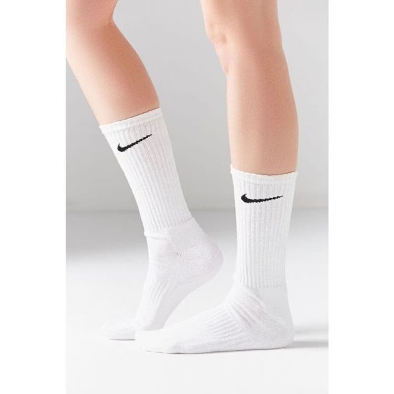 Ponožky NIKE U NK EVERYDAY LTWT CREW 3PR-White 4